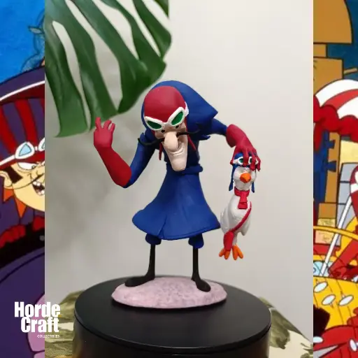 Dick Dastardly - Wacky Races figürü 
