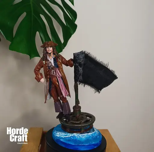 Jack sparrow - Karayip Korsanları figürü 