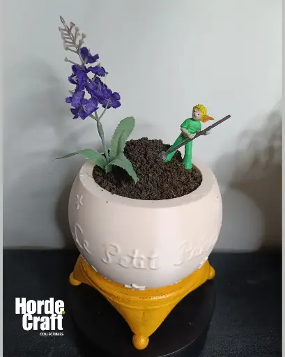 Küçük prens dekoratif saksı 