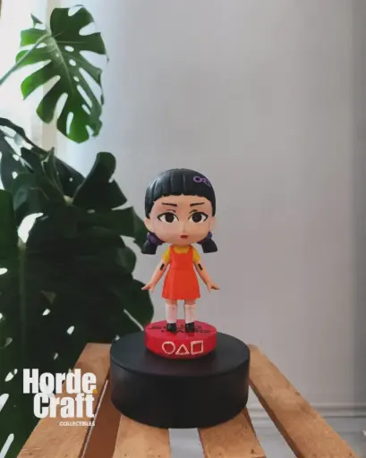 Squid game bebek figürü babydoll